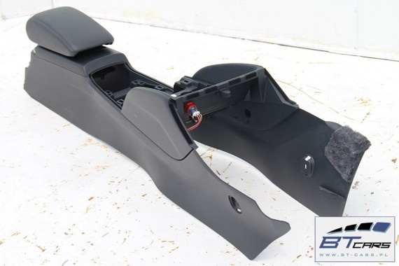 AUDI A3 TUNEL + PODŁOKIETNIK SKÓRA 6PS - czarny 8V1863241 8V0864283 8V1 863 241 komplet z podłokietnikiem 8V1863241J 8V1863241