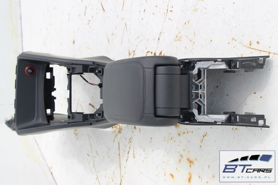 AUDI A3 TUNEL + PODŁOKIETNIK SKÓRA 6PS - czarny 8V1863241 8V0864283 8V1 863 241 komplet z podłokietnikiem 8V1863241J 8V1863241