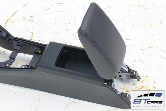 AUDI A3 TUNEL + PODŁOKIETNIK SKÓRA 6PS - czarny 8V1863241 8V0864283 8V1 863 241 komplet z podłokietnikiem 8V1863241J 8V1863241