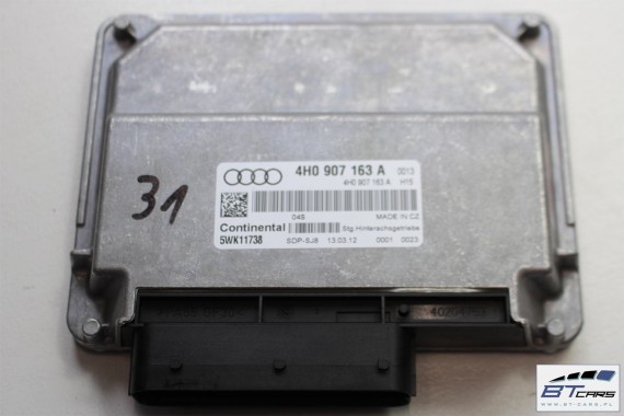 AUDI A6 A7 A8 MODUŁ STEROWNIK NAPĘDU 4x4 4H0907163A 4H0907163A 4H0 907 163 4H0907163B 4H0907163 4H0907163B 4H0907163A 4H0907163B