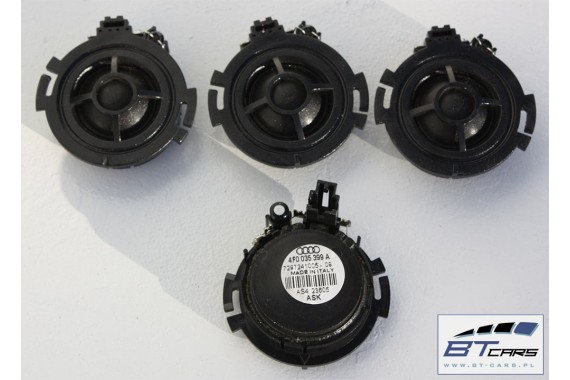 AUDI A6 SEDAN GŁOŚNIKI ZESTAW BOSE 4F 4F0035415A 4F0035399A 4F0035412B 4F0035411B 4F0035411D 4F0035381C 4F5035361 4F0035382C