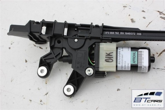 AUDI A5 CABRIO MECHANIZM REGULACJI PASÓW 8F0859762 8F0857760 pasa 8F0859762 RH 8F + silniczek 8F0859761 8F0857759 8F0857760 8T