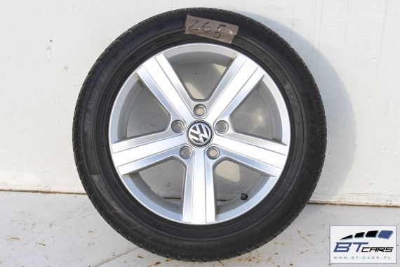 VW GOLF 7 SPORTSVAN FELGI 16 OPONY ZIMA KOŁA felga 5G0601025A 6,5J*16H2 ET46 opona Dunlop SP Winter Sport 3D 205/55 94H zimowe