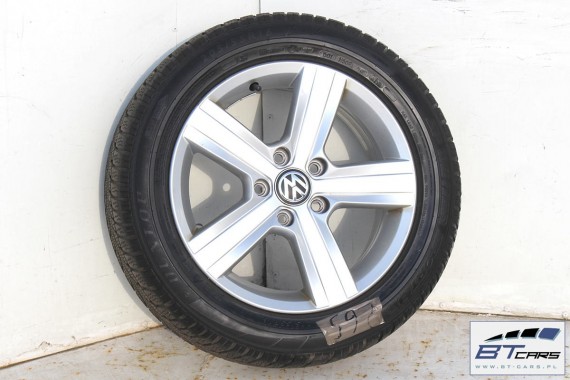 VW GOLF 7 SPORTSVAN FELGI 16 OPONY ZIMA KOŁA felga 5G0601025A 6,5J*16H2 ET46 opona Dunlop SP Winter Sport 3D 205/55 94H zimowe