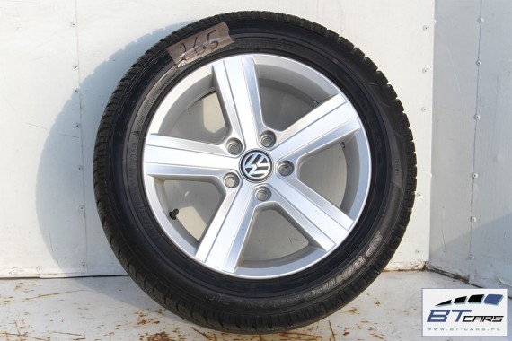 VW GOLF 7 SPORTSVAN FELGI 16 OPONY ZIMA KOŁA felga 5G0601025A 6,5J*16H2 ET46 opona Dunlop SP Winter Sport 3D 205/55 94H zimowe