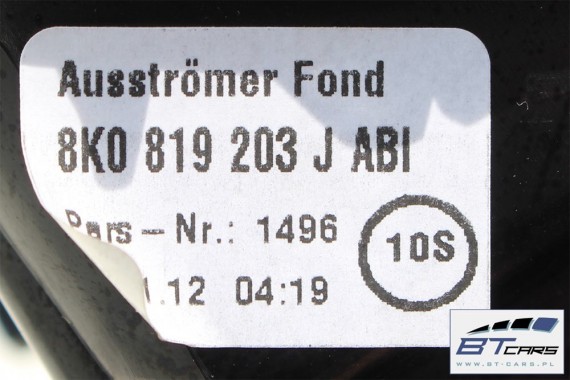 AUDI A4 A5 Q5 WLOTY POWIETRZA TUNELU 8K0819203J 8K0 819 203 J 8K0819203J Kolor ABI beżowy truflowy8K 8T 8R 8K0819203J 8K0819203J