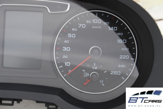 AUDI Q3 ZEGARY LICZNIKI BENZYNA 8U0920930B 8U0 920 930 B ZEGAR WYŚWIETLACZ WIELOFUNKCYJNY ZESTAW WSKAŹNIKÓW 8U 2010-