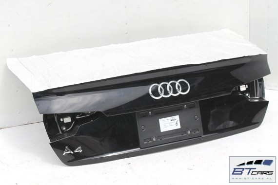 AUDI A4 SEDAN TYŁ ZDERZAK tylny + KLAPA BAGAŻNIKA 8W B9 ZESTAW KOMPLET 0E 	LY9T Czarny 8W5827025 8W5807511 8W5807067 8W5807521