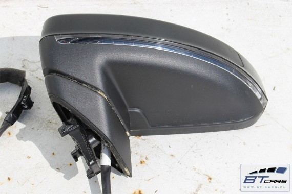 AUDI TT LUSTERKO DRZWI LEWE ASYSTENT 6+2 PIN 8S LY9T - czarny (mythos schwarz) zewnętrzne pinów kabli przewodów 8pin