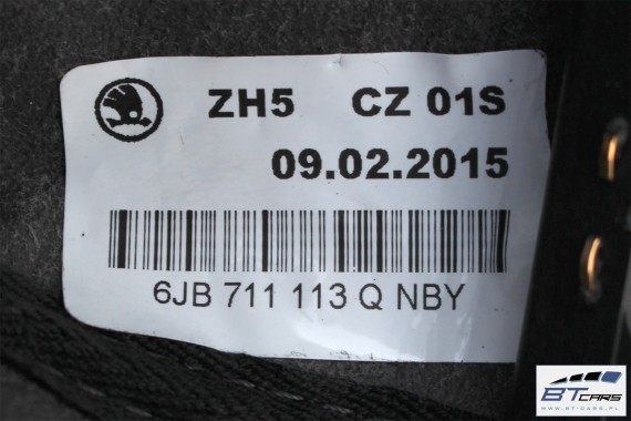 SEAT TOLEDO GAŁKA ZMIANY BIEGÓW 6JB711113Q 6JB 711 113 Q 6JB711113 kolor NBV 4 IV 6JB711113Q  6JB711113Q  6JB711113Q  6JB711113