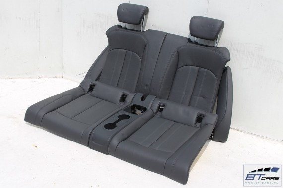 AUDI A5 CABRIO FOTELE KOMPLET FOTELI siedzeń siedzenia fotel tapicerka 8W F5 skóra kolor czarny wentylowane