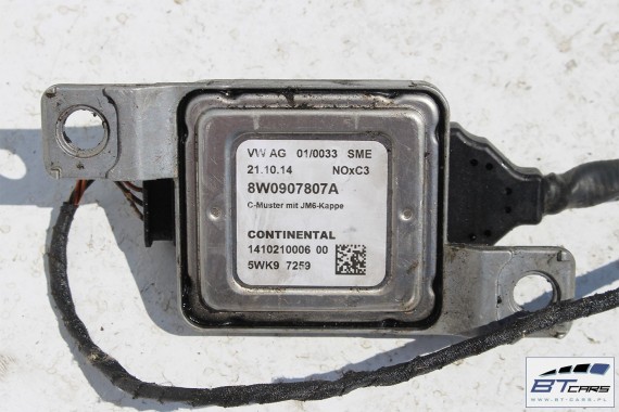 AUDI A4 A5 CZUJNIK SONDA NOX 8W0907807A 8W0 907 807 A TDi diesel 8W F5 8W0907807G 8W0907807AH 8W0907807BN 8W0907807A 8W0907807G