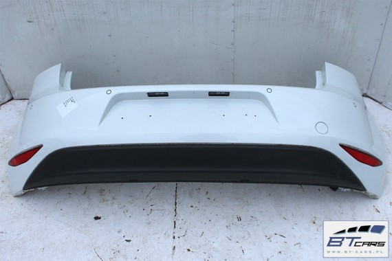 VW E-GOLF VII 7 TYŁ ZDERZAK tylny + KLAPA BAGAŻNIKA + LAMPY lampa Kolor: LC9A - biały (pure white) 5G