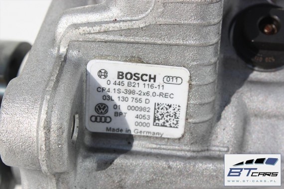 VW AUDI SEAT SKODA POMPA PALIWA 03L130755D 03L130755L 03L130755AA wysokiego ciśnienia 2.0 TDi 03L 130 755 D 03L130755 03L130755D