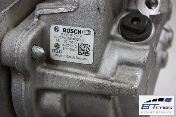 VW AUDI SEAT SKODA POMPA PALIWA 03L130755D 03L130755L 03L130755AA wysokiego ciśnienia 2.0 TDi 03L 130 755 D 03L130755 03L130755D