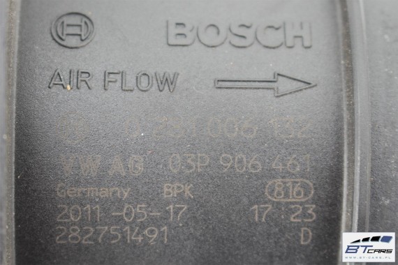 VW POLO PRZEPŁYWOMIERZ 1.2 TDi 03P906461 03P 906 461 03P906461 03P906461 03P906461 03P906461 03P906461 03P906461 03P906461