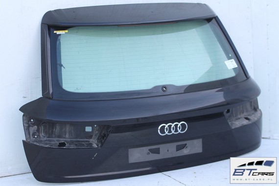 AUDI Q7 TYŁ ZDERZAK TYLNY + KLAPA BAGAŻNIKA 4M 4M0 Kolor A1A1 L041 Głęboka czerń Czarny 2015-