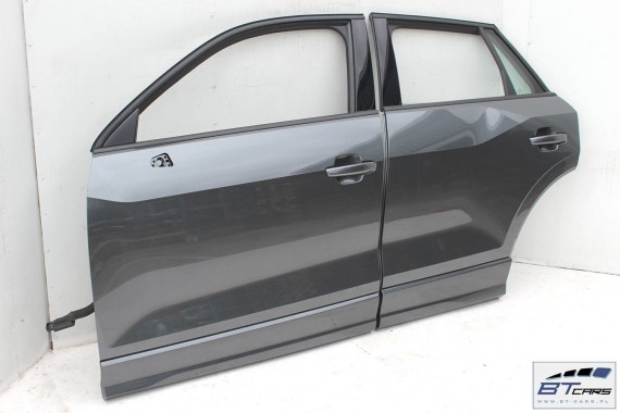 AUDI Q2 DRZWI LEWE PRZÓD + TYŁ STRONA LEWA przednie + tylne 2 sztuki Kolor: LZ7S - szary (daytonagrau) 81A 81A831051 81A833051