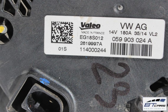 AUDI A4 A5 A6 Q7 ALTERNATOR 3.0 TDi 059903024A 059 903 024 A 059903024A 059903024A 059903024A 059903024A 059903024A EG18S012 VW