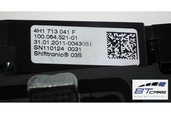 AUDI A8 WYBIERAK 4H1927731C AUTOMATYCZNEJ SKRZYNI BIEGOW 4H1713041F lewarek dźwignia 4H1713041F 4H1927731 4H1927731A 4H1927731C