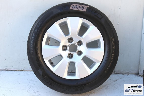 AUDI A4 A6 FELGI 16 cali OPONY LATO KOŁA felga 4G0601025 7,5J*16H2 ET37 opona Michelin Primacy LC 225/60/16 98W  8K, 4G c7