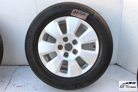 AUDI A4 A6 FELGI 16 cali OPONY LATO KOŁA felga 4G0601025 7,5J*16H2 ET37 opona Michelin Primacy LC 225/60/16 98W  8K, 4G c7