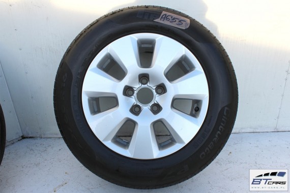 AUDI A4 A6 FELGI 16 cali OPONY LATO KOŁA felga 4G0601025 7,5J*16H2 ET37 opona Michelin Primacy LC 225/60/16 98W  8K, 4G c7
