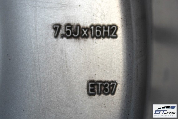 AUDI A4 A6 FELGI 16 cali OPONY LATO KOŁA felga 4G0601025 7,5J*16H2 ET37 opona Michelin Primacy LC 225/60/16 98W  8K, 4G c7