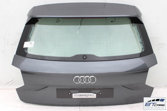 AUDI Q2 TYŁ ZDERZAK + KLAPA BAGAŻNIKA + LAMPY lampa tylny Kolor: LZ7S - szary (daytonagrau)  81A 81A945069A 81A945070A