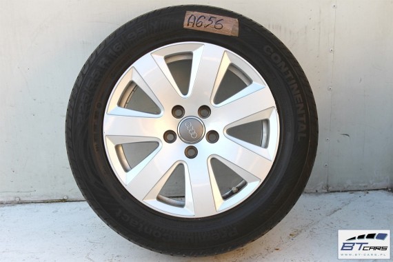 AUDI A4 A6 FELGI 16 OPONY LATO KOŁA felga 4F0601025P 7,5J*16H2 ET45 opona Continental PremiumContact 225/55/16 95Y 8E, 8K, 4F