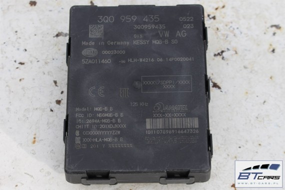 VW PASSAT B8 AUDI TT MODUŁ STEROWNIK KESSY 3Q0959435 3Q0959435B 3Q0 959 435 B Keyless 3Q0959435M 3Q0959435F 3Q0959435K 3Q0959435