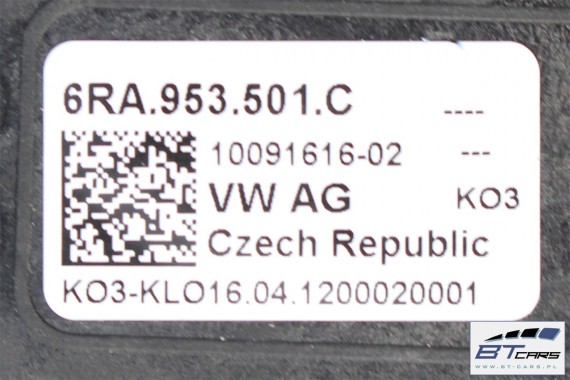 VW POLO MANETKI MANETKA KIEROWNICY 6RA953501C 6RA 953 501 C przełącznik przełączniki kierownicy