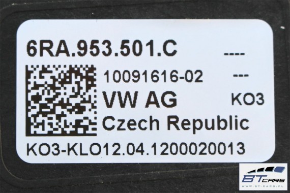 VW POLO MANETKI MANETKA KIEROWNICY 6RA953501C 6RA 953 501 C przełącznik przełączniki kierownicy