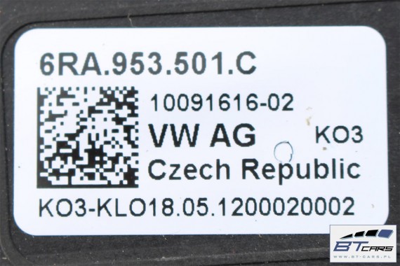 VW POLO MANETKI MANETKA KIEROWNICY 6RA953501C 6RA 953 501 C przełącznik przełączniki kierownicy