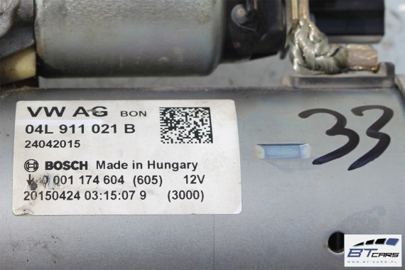 AUDI A4 A5 Q5 ROZRUSZNIK 04L911021B 04L 911 021 B producent BOSCH 2.0 TDi diesel 04L911021BX 8W B9 8W6 F5 80A FY 0001174604