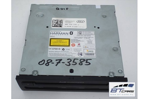 AUDI A8 CZYTNIK + MONITOR + PANEL+ GATEWAY 3G 4H0 4H0035670G 4H0919604D 4H1919600H 4H0035670G 4H0919604D 4H1919600H 4H0035670G