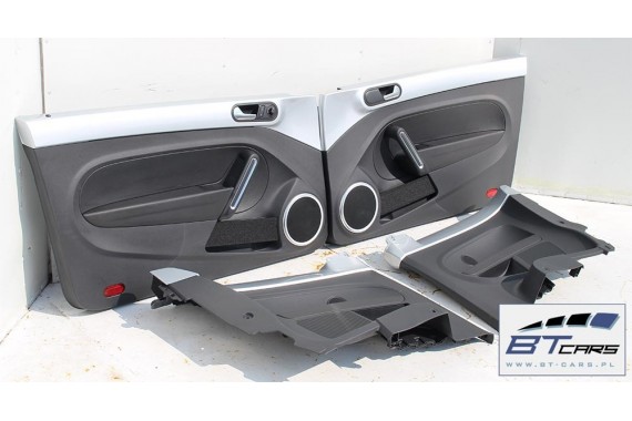 VW THE BEETLE BOCZKI DRZWIOWE BOCZEK TAPICERKA 5C 5C5867043 5C5867044 5C1867011 5C1867012 czarne czarne srebrne 5C5 867 043