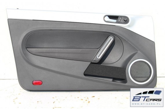 VW THE BEETLE BOCZKI DRZWIOWE BOCZEK TAPICERKA 5C 5C5867043 5C5867044 5C1867011 5C1867012 czarne czarne srebrne 5C5 867 043