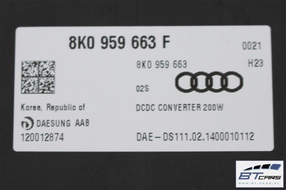 AUDI SKODA STABILIZATOR NAPIĘCIA 8K0959663F 8K0959663 8K0959663B 8K0959663 8K0959663F 8K0959663F 8K0959663 8K0959663F 8K0959663