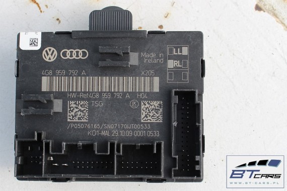 AUDI A6 MODUŁ STEROWNIK DRZWI 4G8959792A 4G8959793A 4G8 959 792 A 4G C7 4G8959792A 4G8959793A 4G8959792A 4G8959793A 4G8959792A