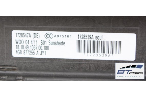 AUDI A7 SZYBERDACH 4G8877041 4G8877255A 4G8877049 7P5959591 4G8 877 255 A 4G8 877 041 7P5959591 4G dach 4G8 4G8877049 4G8877049A