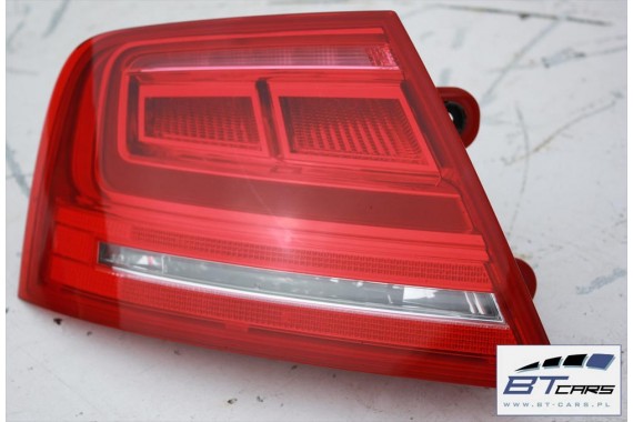 AUDI A8 LY9B 4H D4 TYŁ ZDERZAK tylny + KLAPA BAGAŻNIKA + LAMPY lampa Led ledy 4H0 Kolor: A2A2 LY9B Brylantowy czarny 4H0827023