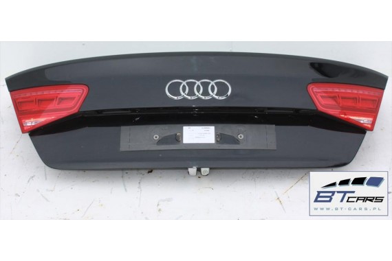 AUDI A8 LY9B 4H D4 TYŁ ZDERZAK tylny + KLAPA BAGAŻNIKA + LAMPY lampa Led ledy 4H0 Kolor: A2A2 LY9B Brylantowy czarny 4H0827023