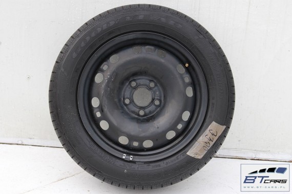 VW POLO AUDI A1 FELGI STALOWE 15 OPONY LATO KOŁA felga 6R0601027S/AD 6J*15H2 ET38 opona Goodyear DuraGrip 185/60/15 84H 6R 6C 8X