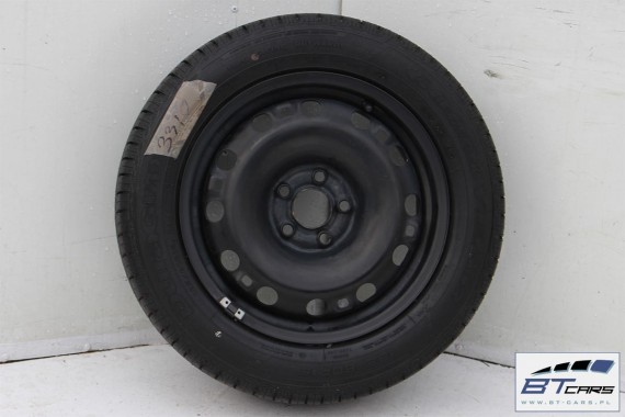 VW POLO AUDI A1 FELGI STALOWE 15 OPONY LATO KOŁA felga 6R0601027S/AD 6J*15H2 ET38 opona Goodyear DuraGrip 185/60/15 84H 6R 6C 8X