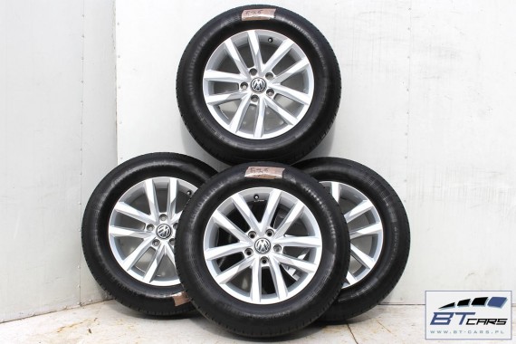 VW PASSAT B8 FELGI LATO 16 cali + OPONY KOŁA felga 3G0601025 6,5J*16H2 ET41 opona Continental ContiEcoContact5 215/60/16 95V