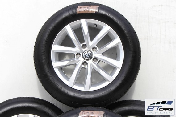 VW PASSAT B8 FELGI LATO 16 cali + OPONY KOŁA felga 3G0601025 6,5J*16H2 ET41 opona Continental ContiEcoContact5 215/60/16 95V