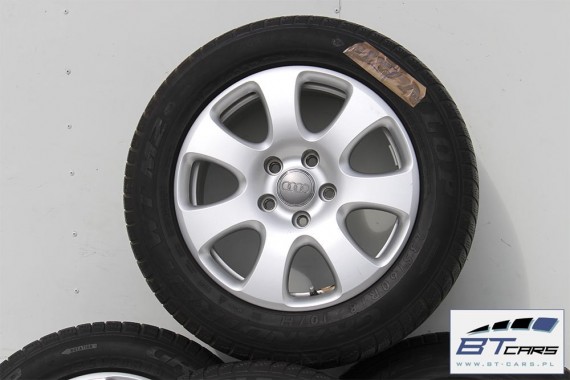AUDI Q7 FELGI 18 4L0601025E OPONY ZIMOWE KOŁA felga 7.5J*18H2 ET53 opona ZIMA DUNLOP GRANDTREK WT M2 235/60/18 107H 4L