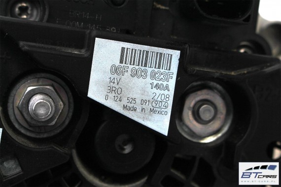 VW AUDI SEAT SKODA ALTERNATOR 140A 06F903023F 06F 903 023 F 06F903023F 06F903023A 06F903023C 06F903023J 06F903023F 06F903023FX