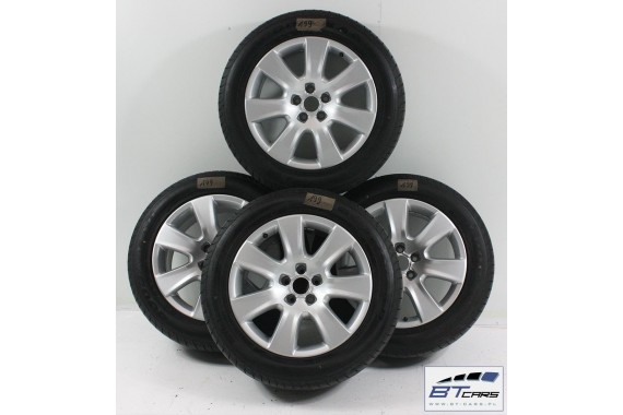 AUDI A4 A5 A6 A7 A8 FELGI 18 FELGA KOŁA OPONA 4H0601025D 8J*18 ET28 GOODYEAR EFFICIENT GR P 235/55/18  4G 4H